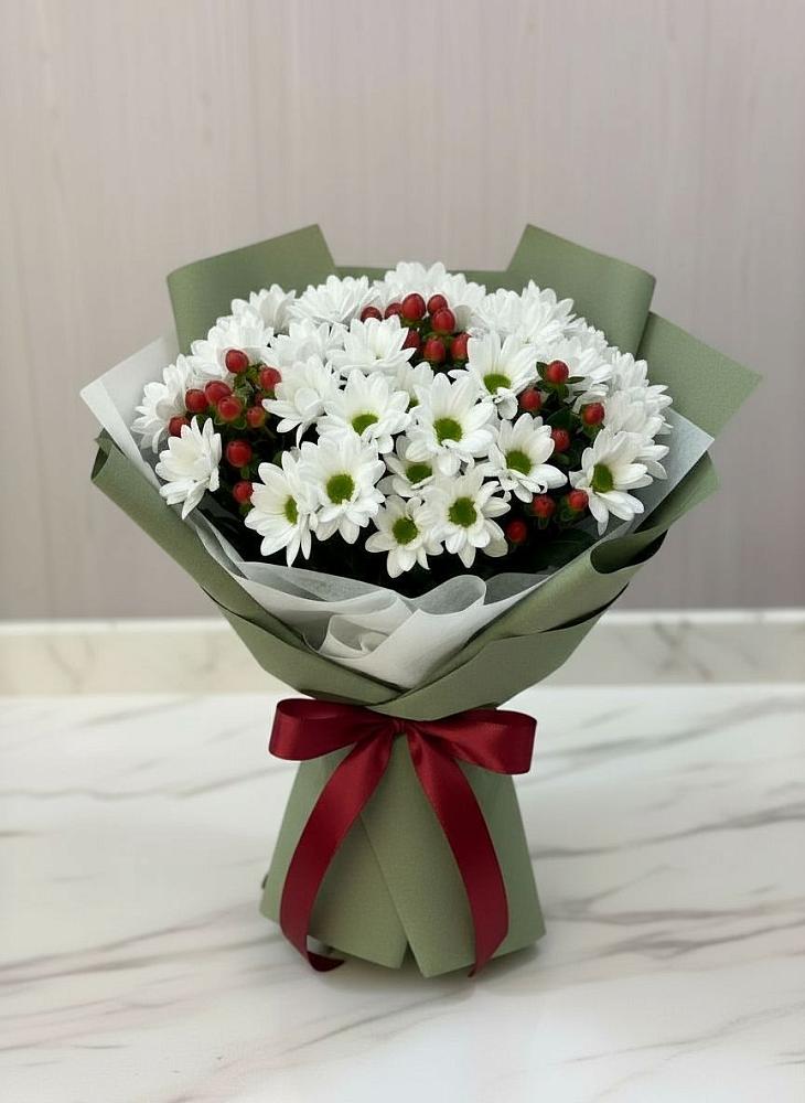 Букет цветов из: Хризантемы в Кулотино