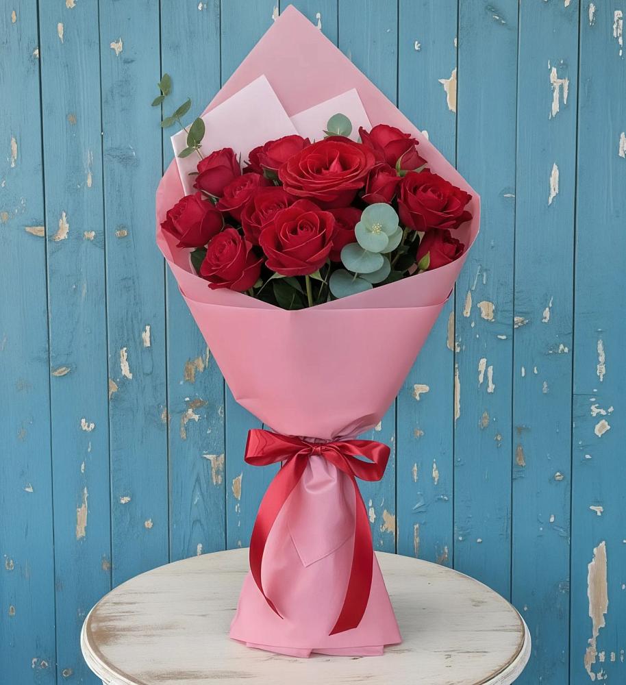 Букет цветов из: Розы в Кулотино