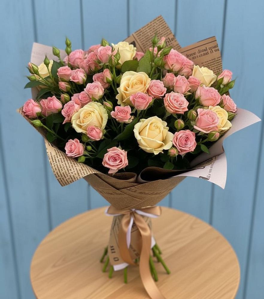 Букет цветов из: Розы в Кулотино