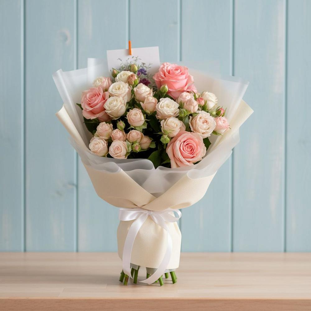 Букет цветов из: Розы в Кулотино