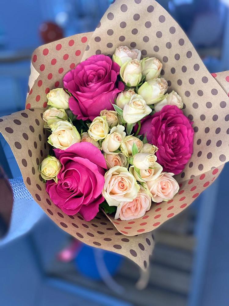 Букет цветов из: Розы в Кулотино