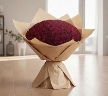 Букет 101 Красная роза #REPLACE_PRED# Кулотино