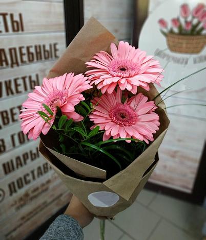 Букет цветов из: Герберы в Кулотино