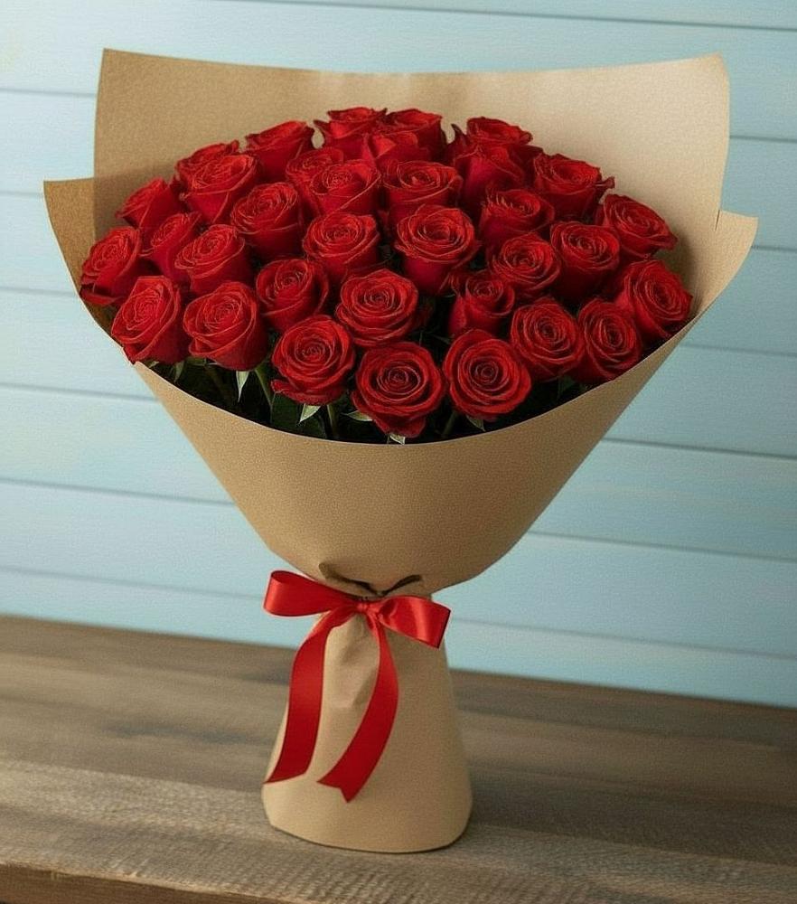 Букет Красные розы Милано в Кулотино