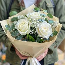 Букет Нежные грёзы в Кулотино Букет цветов из: Розы в Кулотино