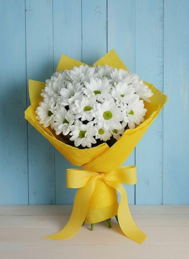 Букет цветов из: Хризантемы в Кулотино