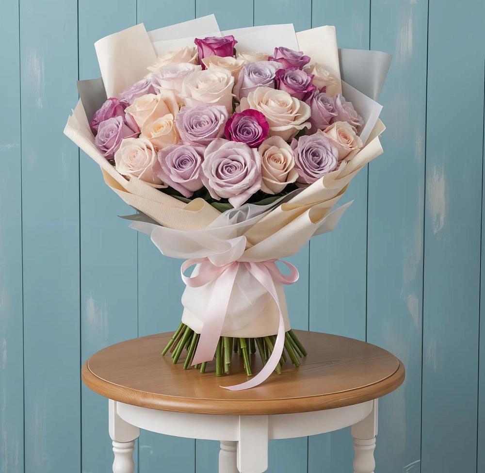 Букет цветов из: Розы в Кулотино