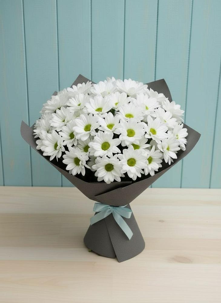 Букет цветов из: Хризантемы в Кулотино