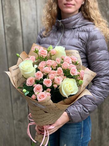 Букет цветов из: Розы в Кулотино