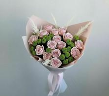 Букет цветов из:  Розы и Хризантемы #REPLACE_PRED# Кулотино