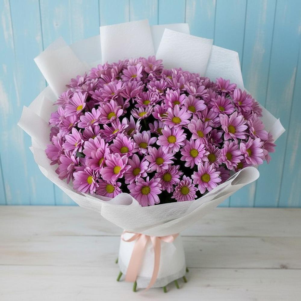 Букет цветов из: Хризантемы в Кулотино