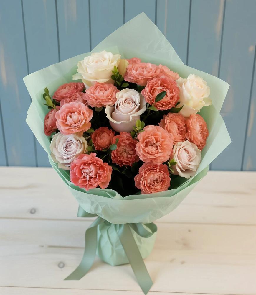 Букет цветов из: Розы в Кулотино