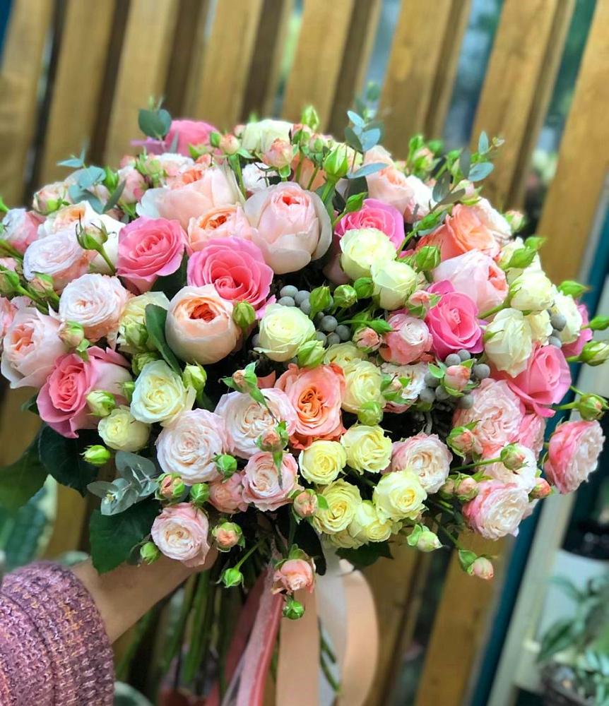 Букет цветов из: Розы в Кулотино