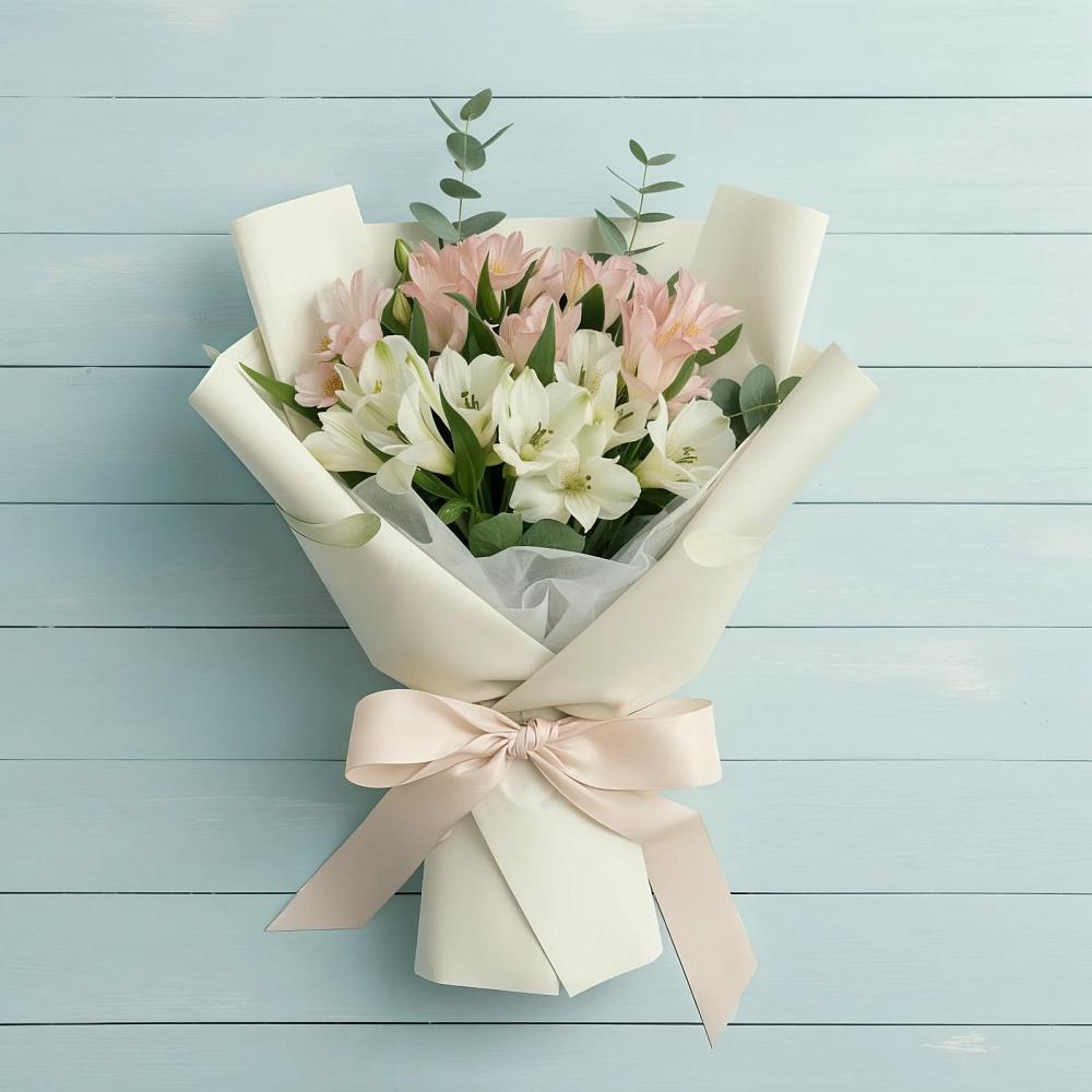 Букет цветов из: Альстромерии в Кулотино