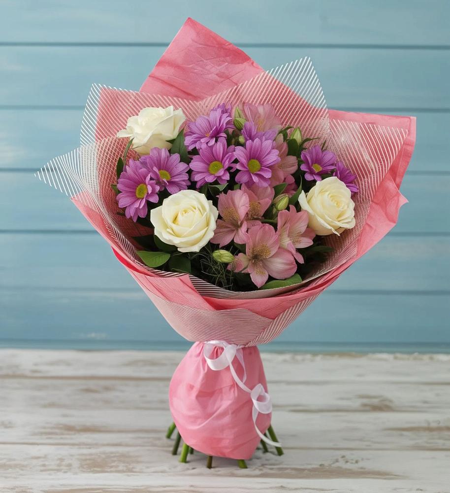 Букет цветов из: Герберы в Кулотино