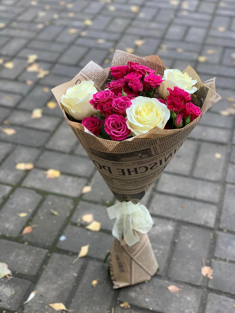 Букет цветов из: Розы в Кулотино