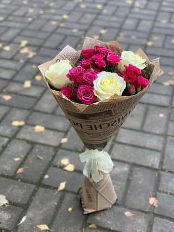 Букет цветов из: Розы в Кулотино