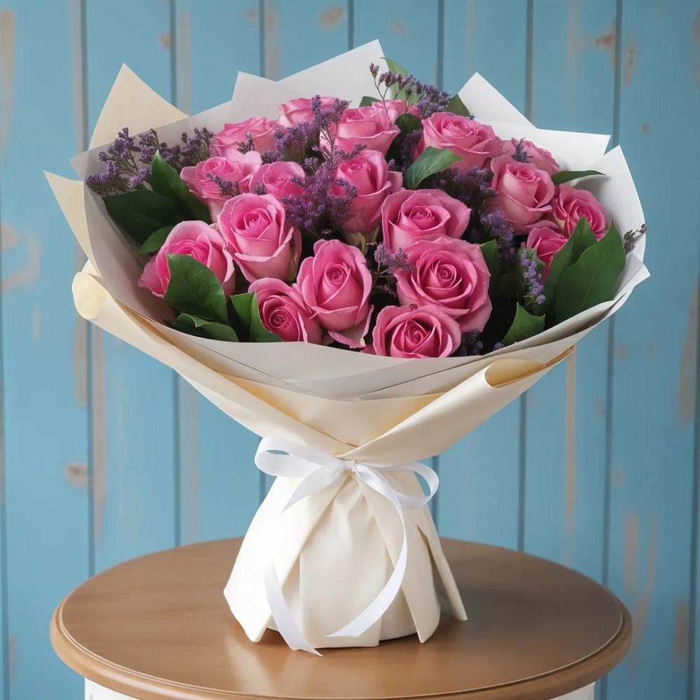 Букет цветов из: Розы в Кулотино