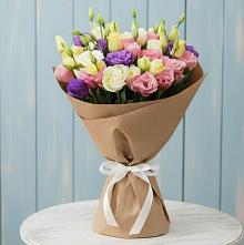 Букет цветов из:  Лизиантусы в Кулотино